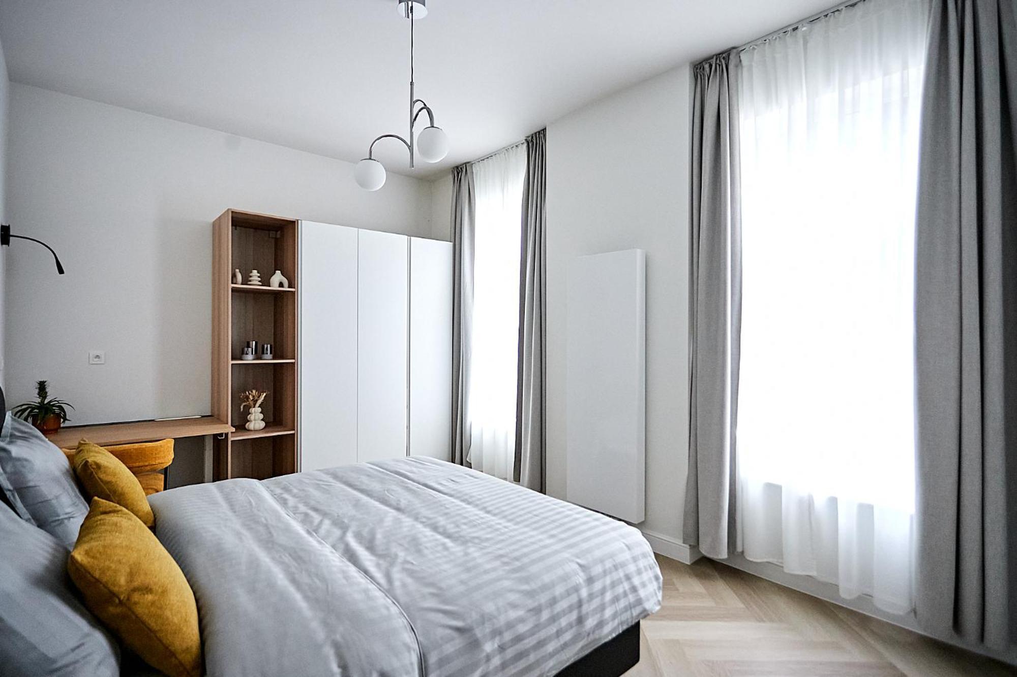 Urban Chic Apartment In The Heart Of Мехелен Экстерьер фото